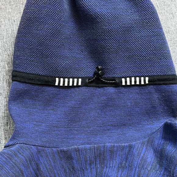 Nike Tech Knit Windrunner Full Zip Hoodie Jacket - Men's Size M - Blue Purple - Picture 10 of 12